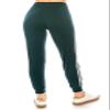 ALWAYS Women Joggers Active Sweatpants - Buttery Soft Light Comfy Lounge Striped Pants with Pockets Dark Teal White L/XL view 4
