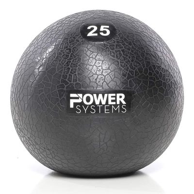 Power Systems MEGA Slam Ball Prime, 25 Pounds (25523),Black