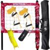 Park & Sun Spectrum Classic Professional Level Volleyball Net System (Red) view 1