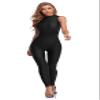 speerise Spandex Bodysuit for Women Zip Sleeveless Unitard Bodycon Jumpsuits Leotard for Costume view 1