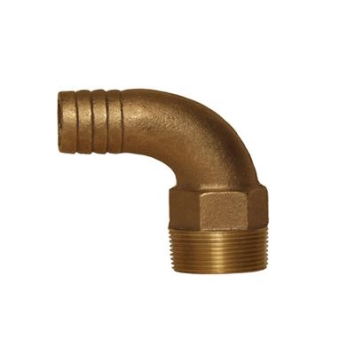 Buck Algonquin 00HN100E Bronze Pipe to Hose Adapter 90 Degree