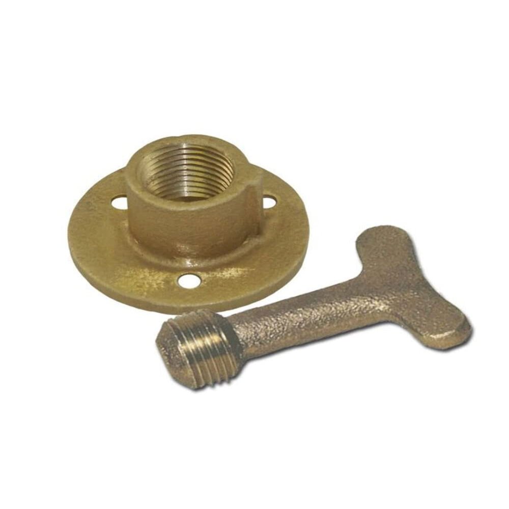 Buck Algonquin 00DP84T Flange Style Drain Plug with T-Handle
