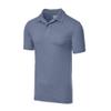 32 Degrees Cool Mens Classic Slim Fit Quick-Dry Active Golf Polo, Deep Pacific Heather, Medium view 3