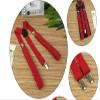 Sinen Baby Suspenders and Bow Tie Set Adjustable Kids Suspender Bowtie Sets for Boys and Girls-Red view 2