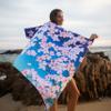 Elite Trend Quick Dry Towel Extra Large 78x35 Inch - Microfiber Beach Towel - Perfect for Beach, Travel, Swimming, Pool, Yoga, Hiking, Camping - Lightweight, Fast Drying, Compact for Adults (Sakura) view 3