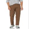 Amazon Essentials Men's Standard Straight-Fit 5-Pocket Stretch Twill Pant, Brown 32W x 30L view 1