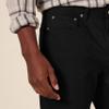 Amazon Essentials Men's Athletic-Fit Pants, 5-Pocket Stretch Twill Work, Big & Tall, Black, 36W x 33L view 4