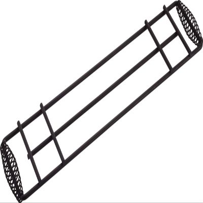 Captain Stag, Camping, Barbecue, Bonfire, Slim, Net (Compatible with Bonfire Stands, Stoves, Grills), Black