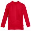 Made in USA Toddler Boys and Girls Rashguard UPF 50+ Sun Protective Long Sleeve Kids Swimwear Rash Guard for Summer Beach Pool and Swimming, Red, 12/18m view 1