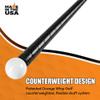 Orange Whip Lightspeed Golf Swing Trainer Aid Patented & Made in USA- Speed Stick Improves Speed, Distance and Accuracy (45") view 2