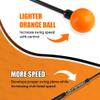 Orange Whip Lightspeed Golf Swing Trainer Aid Patented & Made in USA- Speed Stick Improves Speed, Distance and Accuracy (45") view 3