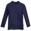 Made in USA Toddler Boys and Girls Rashguard UPF 50+ Sun Protective Long Sleeve Kids Swimwear Rash Guard for Summer Beach Pool and Swimming, Navy, 5 view 1