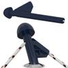 DLFender Rod Holder Version for Boating Fenders - Multifunctional Fender Adjuster Holder Also Doubles as Boarding and Exiting Handle - Innovative Fishing Boat Accessory - Blue view 1