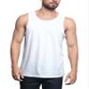 Men's Basic Essential Straight Hem Long Length Tank Top TT60-PL - White - 3X-Large - H11A view 1