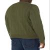 Amazon Essentials Men's Crewneck Cable Cotton Pullover Sweater, Olive Heather, XX-Large view 2