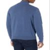 Amazon Essentials Men's Full-Zip Cotton Sweater, Blue Heather, X-Large view 2