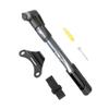 BV Mini Bike Pump Portable Frame Pump, 120PSI High Pressure - Smart Valve Fits Presta & Schrader view 1