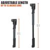 BV Mini Bike Pump Portable Frame Pump, 120PSI High Pressure - Smart Valve Fits Presta & Schrader view 3