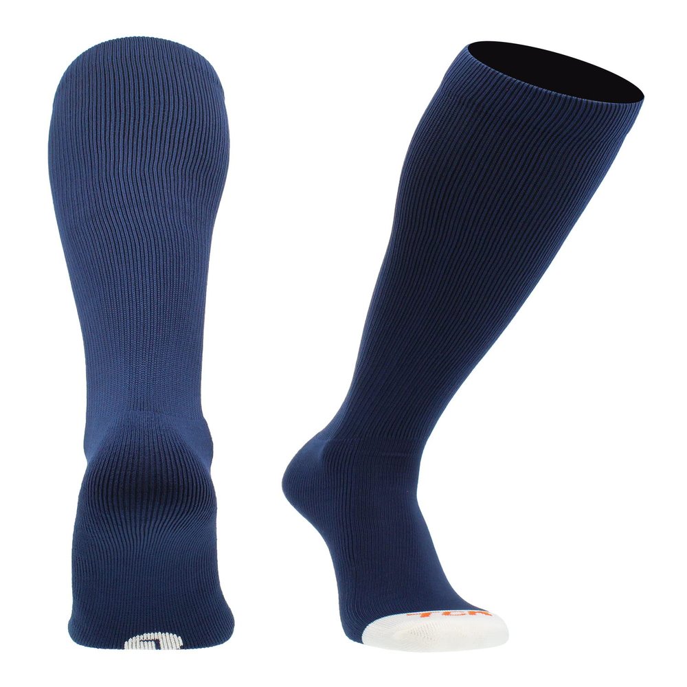 MadSportsStuff Pro Line Over the Calf Baseball Socks (Navy, Large)