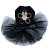Flower Bunny - Bling Rhinestone Easter Dog Tutu Dress, 4XL Black view 1