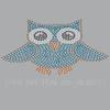 Blue Owl with Who Let The Dogs Out? - Spring Butterfly Bling Rhinestone Dog Bandana view 1