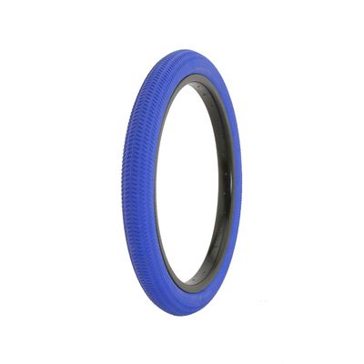 Alta Bicycle Tire Duro 18" x 1.95" Bike Tire Full Thread, Multiple Colors (Blue)