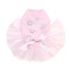 Dog in the Closet Pastel Butterflies - Bling Rhinestone Tutu Dress, 3XL Pink view 1