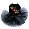 Dog in the Closet Glitter Ladybug & Daisies - Bling Rhinestone Tutu Dress, 4XL Black view 1