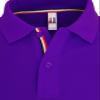 BCPOLO Men's Polo Shirt Solid Short Sleeve Classic Pique Polo Shirt Purple-XL (Asia-XXXL) view 4