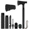 LIANTRAL Camping Axe, Folding Survival Hatchet Axe Tactical Camp Axe for Outdoor Adventure view 1