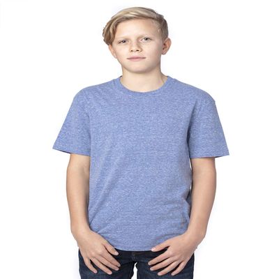 Threadfast Apparel Youth Triblend T-Shirt XL NAVY TRIBLEND