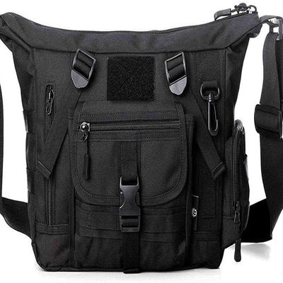 CREATOR Tactical Messenger Bag Men Military MOLLE Sling Shoulder Pack Tactical Messenger Bags Military Sling Shoulder Bags Laptop Messenger Bag Briefcase for Men