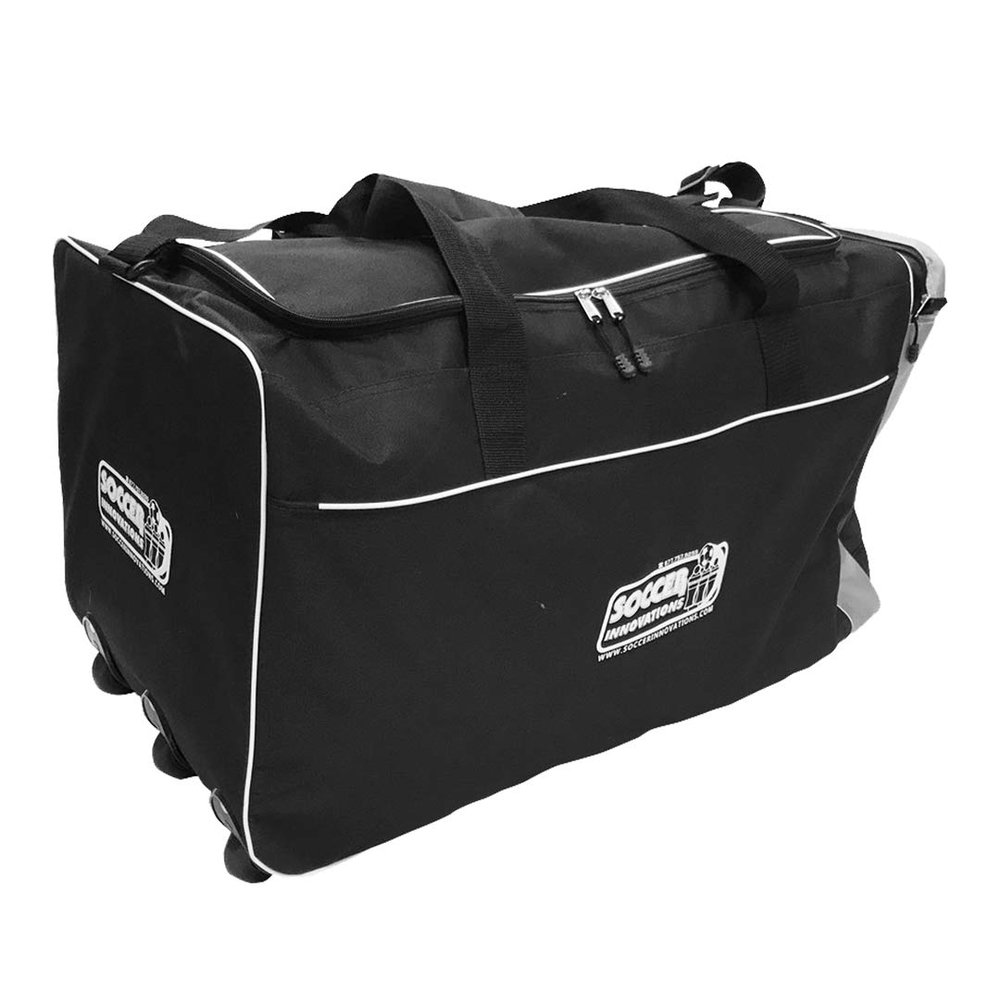 Soccer Innovations Large Equipment Bag with Wheels - Duffle Bag with Wheel, Large Equipment Bag, Multi Use for Equipment Storage