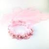 First Holy Communion Veils for Girls Pink Floral First Communion Veil for Kids view 2