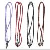 DS.DISCTINCTIVE STYLE Eyeglass Chain Holders PU Leather Sunglasses Strap Lanyard Cord Necklace Anti-Loose Eyewear Retainer for Sports, Set of 4, Mixed Colored, One Size view 1