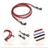 DS.DISCTINCTIVE STYLE Eyeglass Chain Holders PU Leather Sunglasses Strap Lanyard Cord Necklace Anti-Loose Eyewear Retainer for Sports, Set of 4, Mixed Colored, One Size view 4