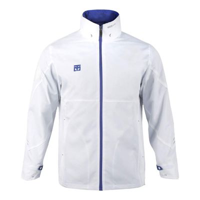 MOOTO Korea Taekwondo Clothing Top S2 Wing Jacket Black White 2 Colors MMA Martial Arts Team Uniform (2. White, 120(110cm-120cm or 3.60ft-3.93ft))