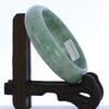 2.30"(58.6mm) China Certified Grade A Nature Hisui Jadeite Jade Light Green Women's Bangle Bracelets 9404 view 2