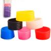 Seaner 6Pcs/Pack Badminton Racket Handle Grip Ring, Tennis Racquet Racket Fix Ring,Racket Band Overgrip Protector - Mix 6 Colors (CA) view 1