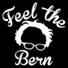 Minglewood Trading Feel The Bern 15" x 15" Vinyl Decal Sticker - Bernie Sanders 2020 President Vermont Senator view 1