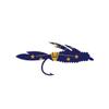 ION Graphics Magnet Indiana Fly Fishing Magnetic Vinyl Vinyl Decal in Fish Lure Tackle Flies 5" Car Magnet Bumper Sticker view 1