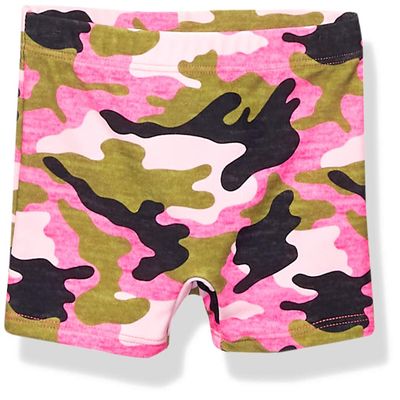 Kanu Surf Girls' Swimming Bottom UPF 50+"Boy Short, Erin Pink, 4T