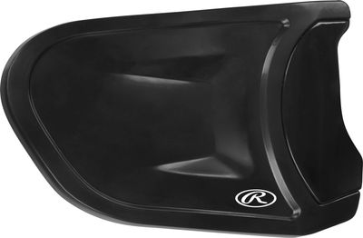 Rawlings | R-EXT COOLFLO Batting Helmet Face Guard | Fits all COOLFLO (RCFH) Helmet Models | Left-Hand Batter | Black