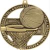 3" Basketball Medals, Massive Rimz Basketball Gold Medal Award 20 Pack view 2