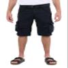 X RAY Mens Cargo Shorts Camo & Solid Colors 12.5" Inseam Knee Length Classic Fit Multi Pocket (Big and Tall Shorts for Men), Twill Taped Navy, 34 view 1