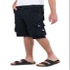 X RAY Mens Cargo Shorts Camo & Solid Colors 12.5" Inseam Knee Length Classic Fit Multi Pocket (Big and Tall Shorts for Men), Twill Taped Navy, 34 view 4