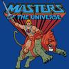 American Classics Masters of The Universe TV Series He-Man Rides Into Battle Toddler T-Shirt - Royal - 2T view 3