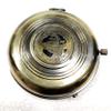 Antique Nautical Pocket Compass Analog Clock 3" Brass Navigation Pocket Solid Brass Compass view 3
