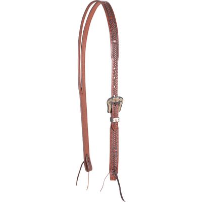 Cashel Antique Slip Ear Headstall with Diamond Tooling