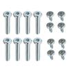 Dime Bag Hardware Inline Skate Axles 8-Pack 36mm Replacement Nuts and Bolts view 1